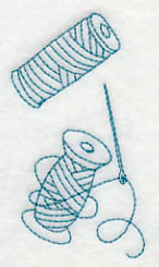 Needle and Thread 1 (Redwork) - Image 2