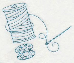 Needle and Thread 3 (Redwork)