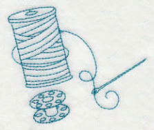 Needle and Thread 3 (Redwork) - Image 2