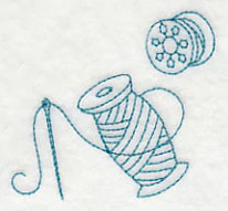 Needle and Thread 5 (Redwork) - Image 2