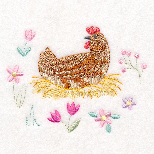 Nesting Spring Chicken - Image 3