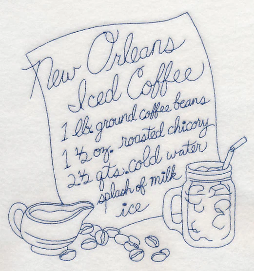 New Orleans Iced Coffee (Bluework) - Image 2
