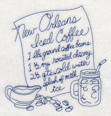 New Orleans Iced Coffee (Bluework) - Image 4
