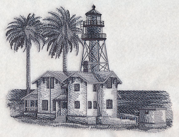 New Point Loma Lighthouse Sketch (California) - Image 2