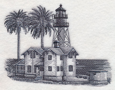 New Point Loma Lighthouse Sketch (California) - Image 3