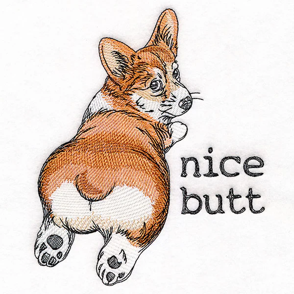 Nice Butt Rearview Corgi - Image 3