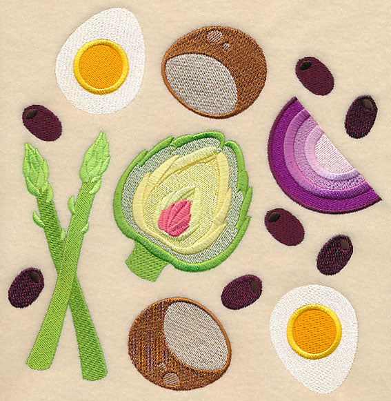 Nicoise Salad Collage - Image 6