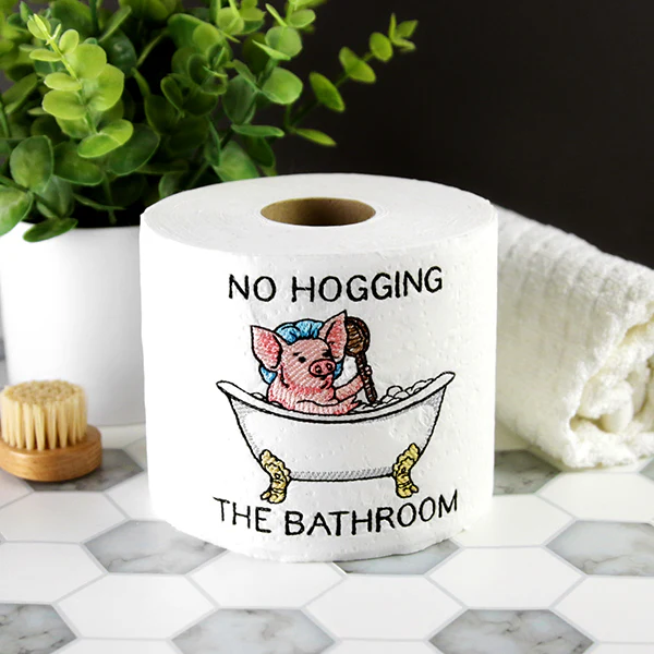 No Hogging the Bathroom - Image 7