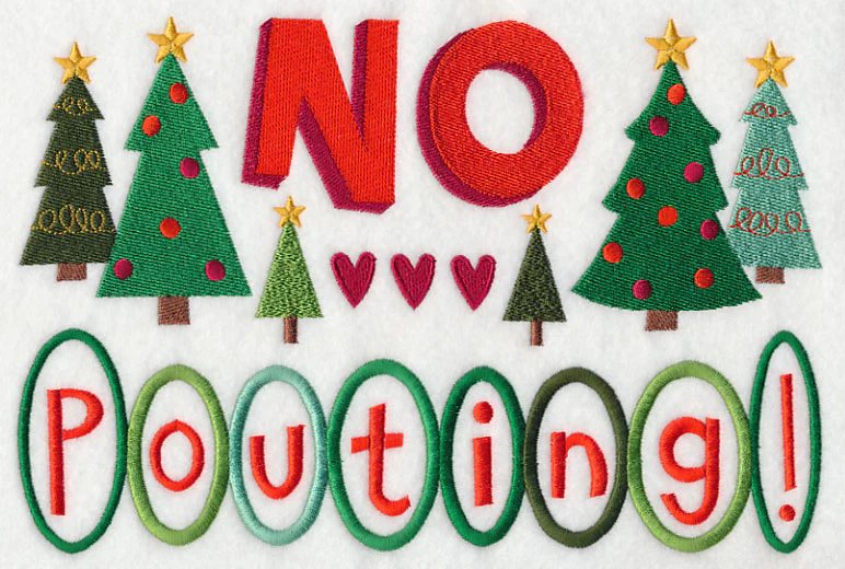 No Pouting