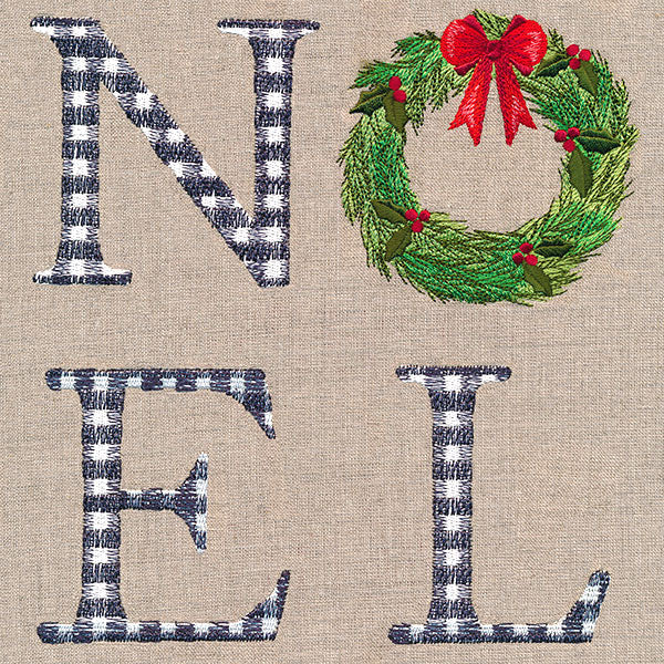 Noel with Wreath - Image 4