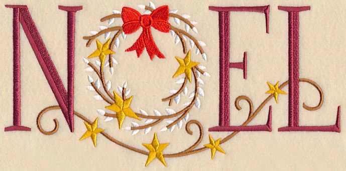 Noel Wreath Word - Image 2