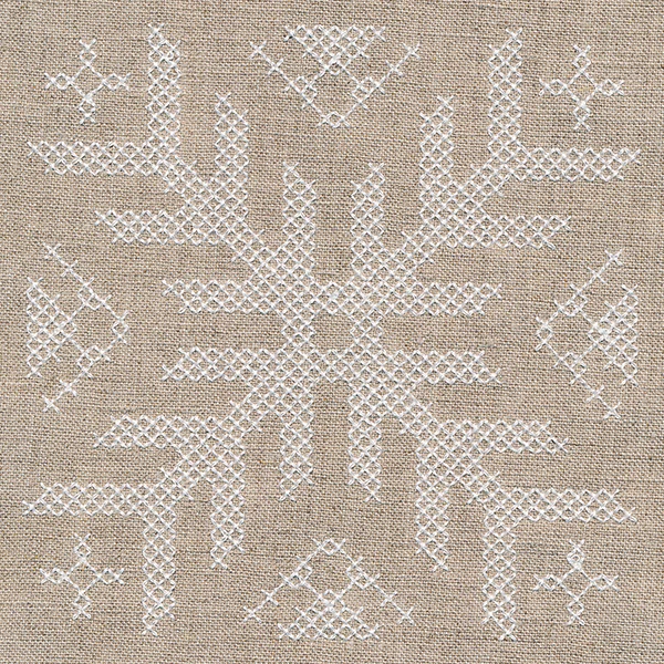 Nordic Cross-stitch Snowflake 2