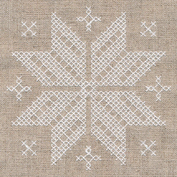 Nordic Cross-stitch Snowflake 3 - Image 2