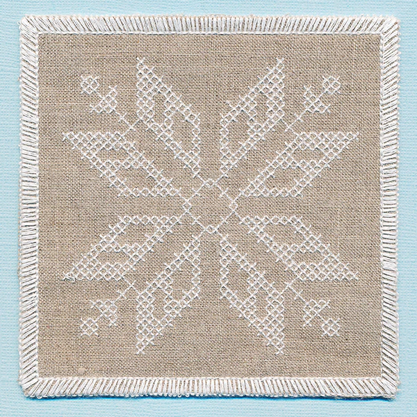 Nordic Snowflake Handwarmer 1 (In-the-Hoop) - Image 6