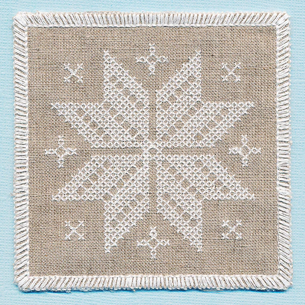 Nordic Snowflake Handwarmer 3 (In-the-Hoop) - Image 4