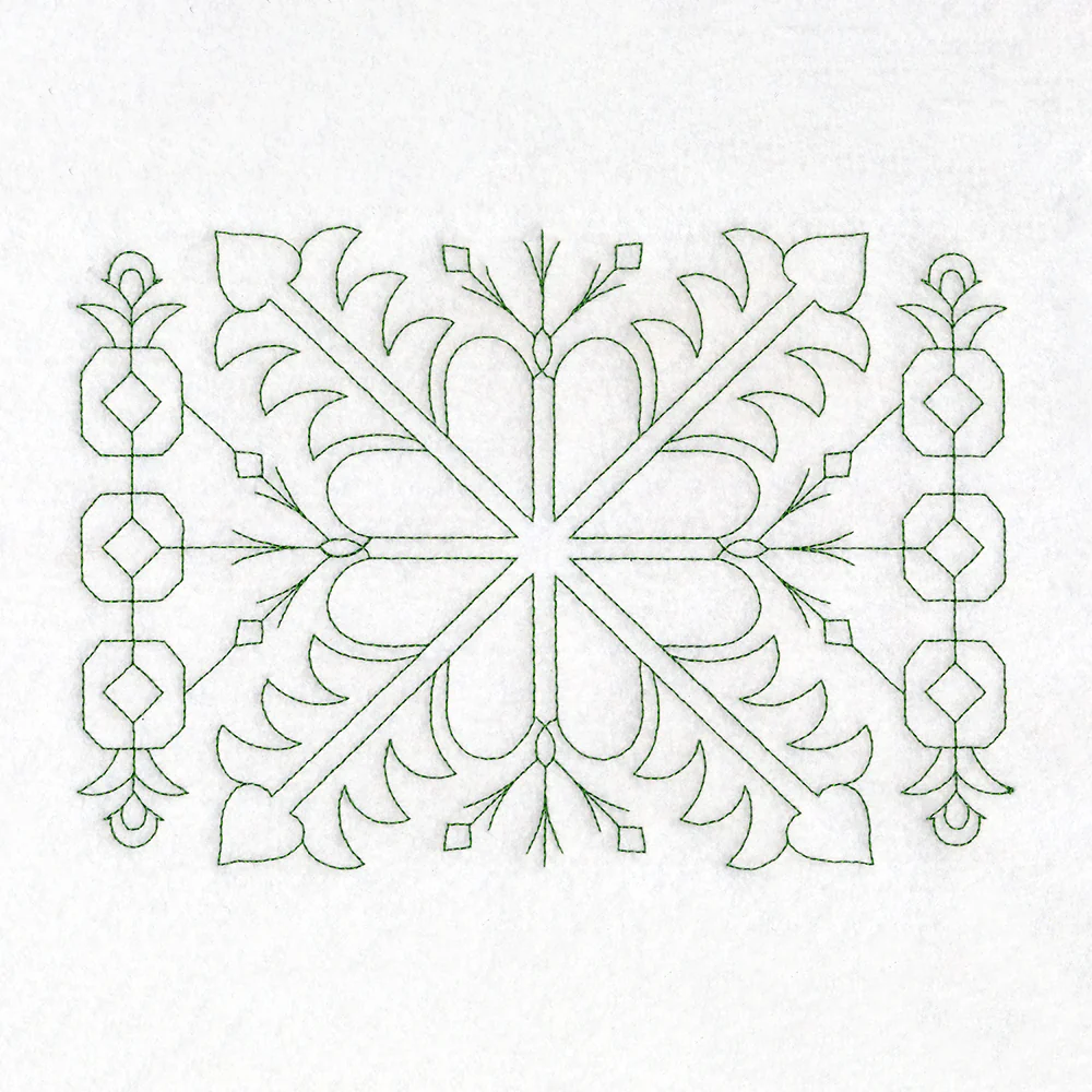Nordic Traditions - Flower (Edge-to-Edge Quilting) - Image 2