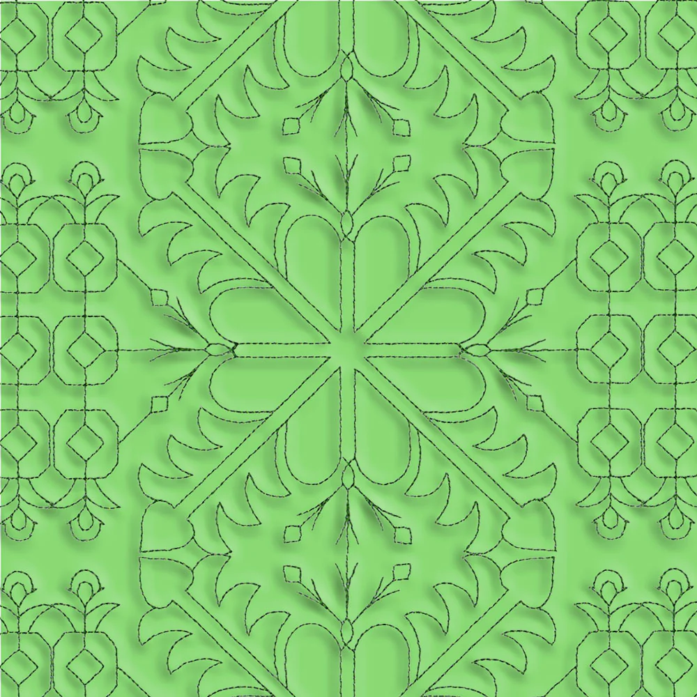 Nordic Traditions - Flower (Edge-to-Edge Quilting) - Image 6