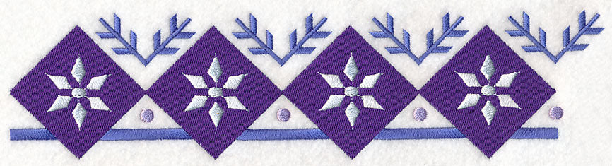 Nordic Winter Flower Border - Image 6