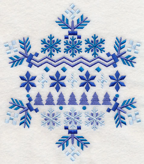 Nordic Winter Snowflake - Image 2