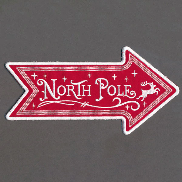 North Pole Pillow Wrap (In-the-Hoop) - Image 3