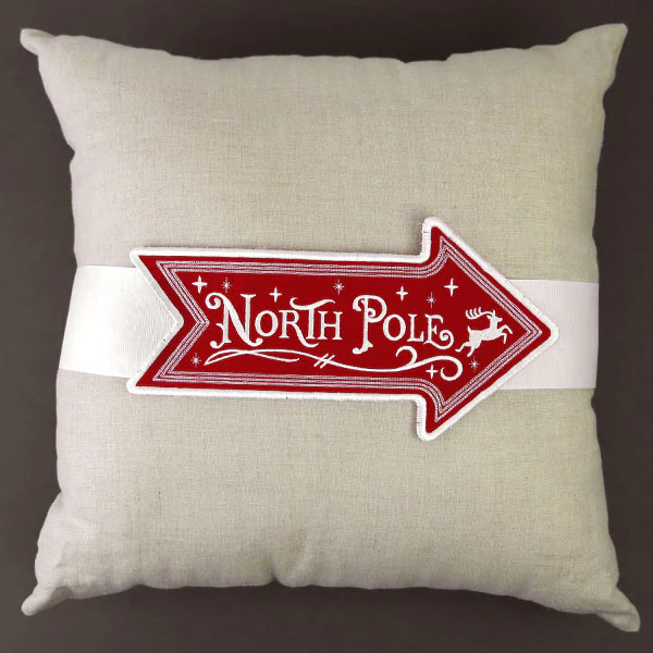 North Pole Pillow Wrap (In-the-Hoop) - Image 8