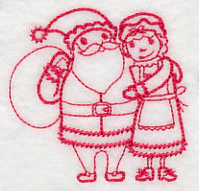 North Pole Santa & Mrs. Claus (Vintage) - Image 2