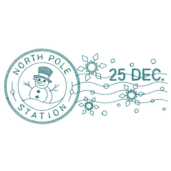 North Pole Station Stamp - Image 5