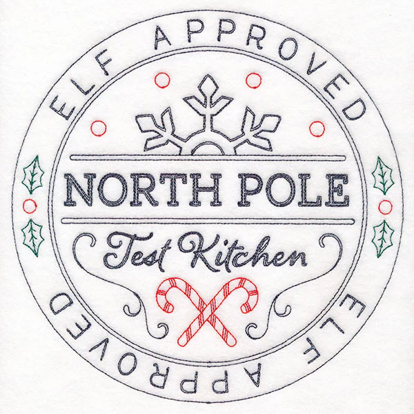 North Pole Test Kitchen Approved Stamp - Image 11