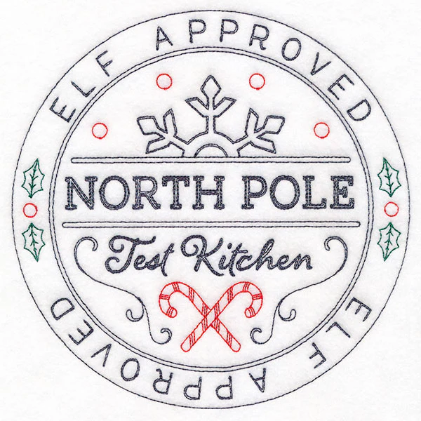 North Pole Test Kitchen Approved Stamp - Image 3