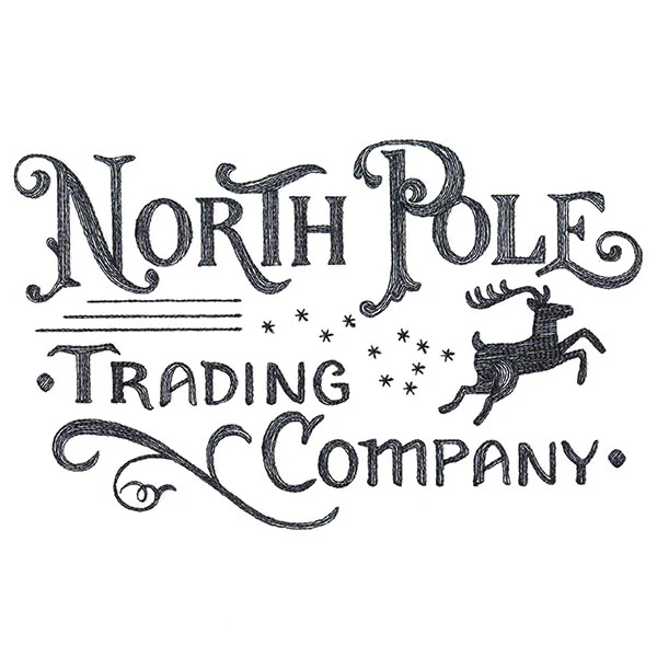 North Pole Trading Company Market Sign - Image 2
