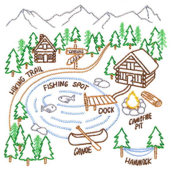 Northwoods Camping Map - Image 3
