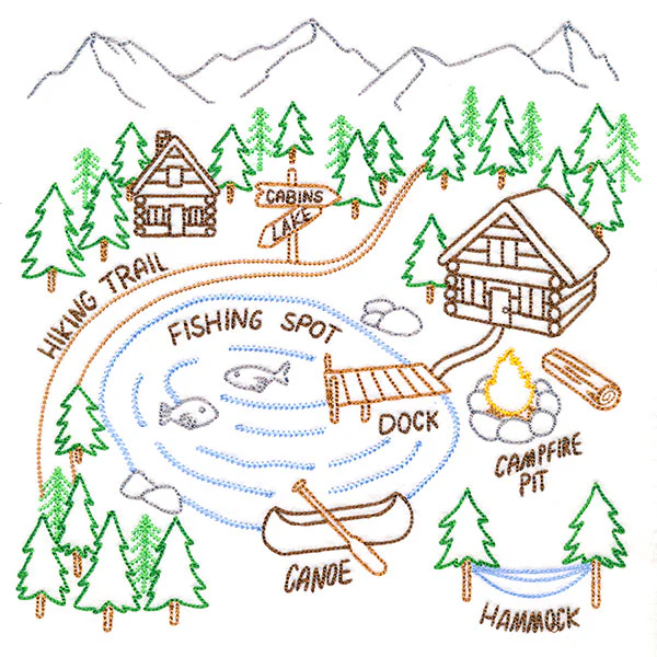 Northwoods Camping Map - Image 5