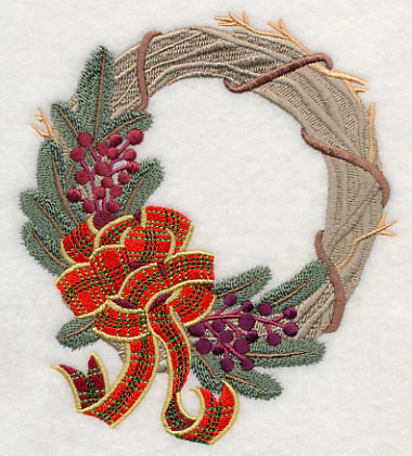 Northwoods Christmas Wreath - Image 3
