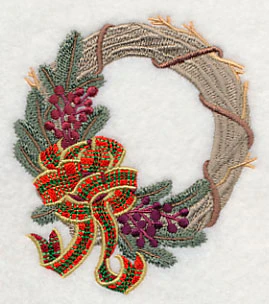 Northwoods Christmas Wreath - Image 4
