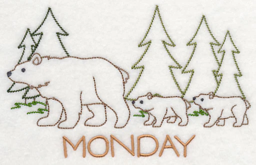 Northwoods Monday (Vintage) - Image 3