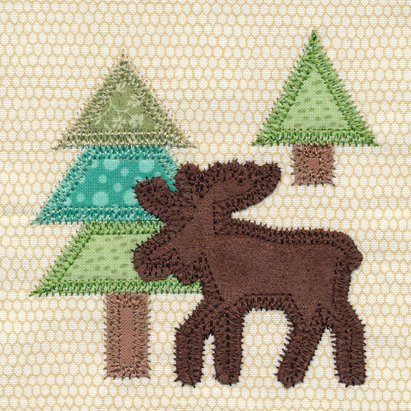 Northwoods Quilt Block (In-the-Hoop) - Image 5