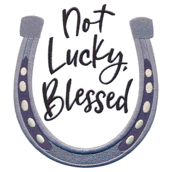 Not Lucky, Blessed Horseshoe - Image 4