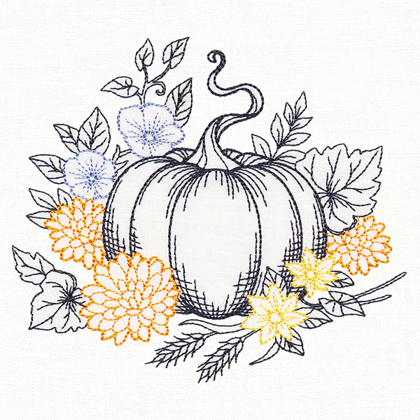 Not-So-Spooky Garden Etching - Pumpkin - Image 3