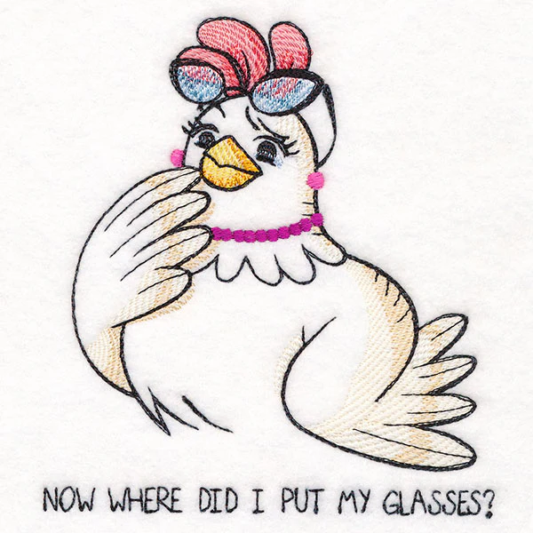 Now Where Did I Put My Glasses Chicken - Image 3