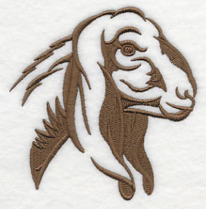 Nubian Goat Silhouette 2 - Image 3