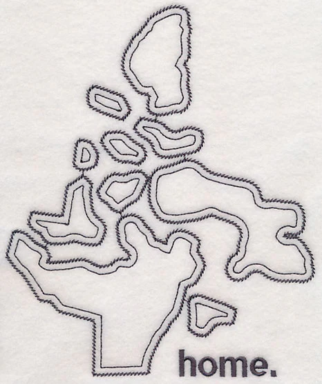 Nunavut Territory Outline (Vintage) - Image 2
