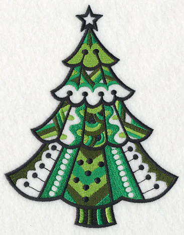 O Christmas Tree (Blackwork) - Image 4