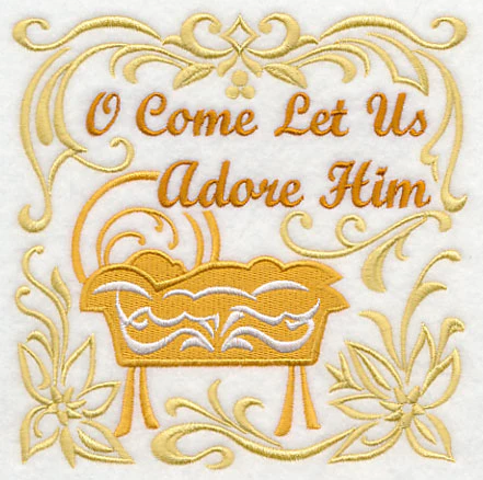 O Come Let Us Adore Him with Manger - Image 3