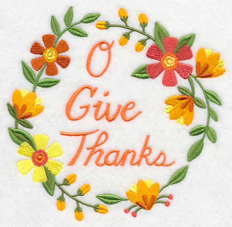 O Give Thanks Wreath - Image 3