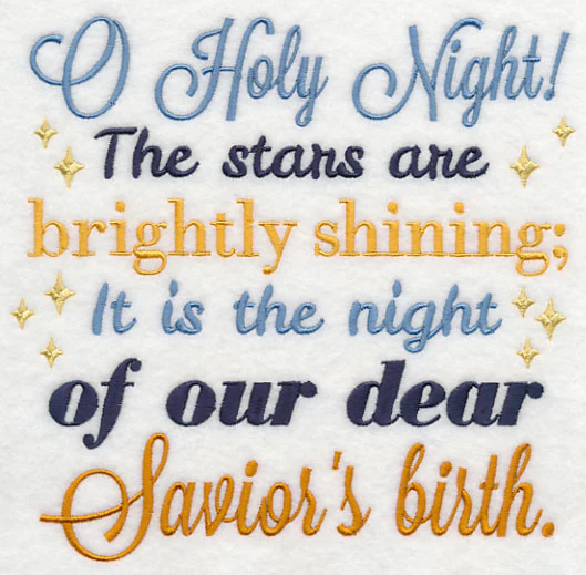 O Holy Night Carol Square (Savior) - Image 2