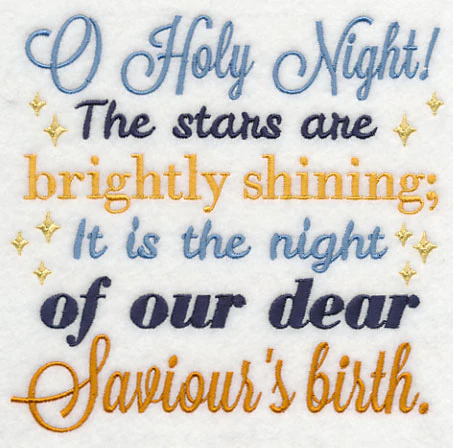 O Holy Night Carol Square (Saviour) - Image 3