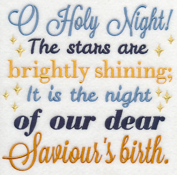 O Holy Night Carol Square (Saviour) - Image 5
