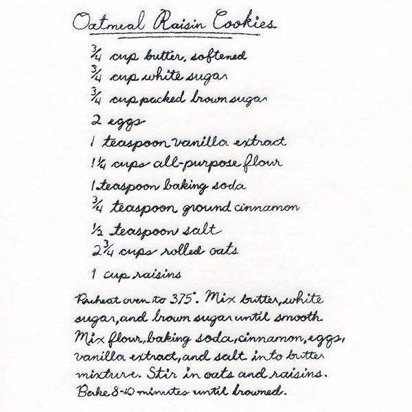 Oatmeal Raisin Cookie Recipe - Image 2