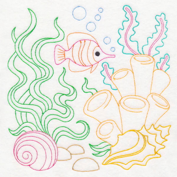 Ocean Adventure Butterflyfish (Vintage) - Image 6