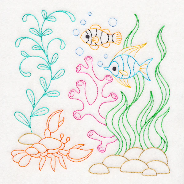 Ocean Adventure Fish & Lobster (Vintage) - Image 2